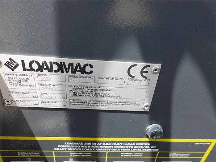 2019 LOADMAC 225 Ultra 4 Way Forklift with 10' Mast