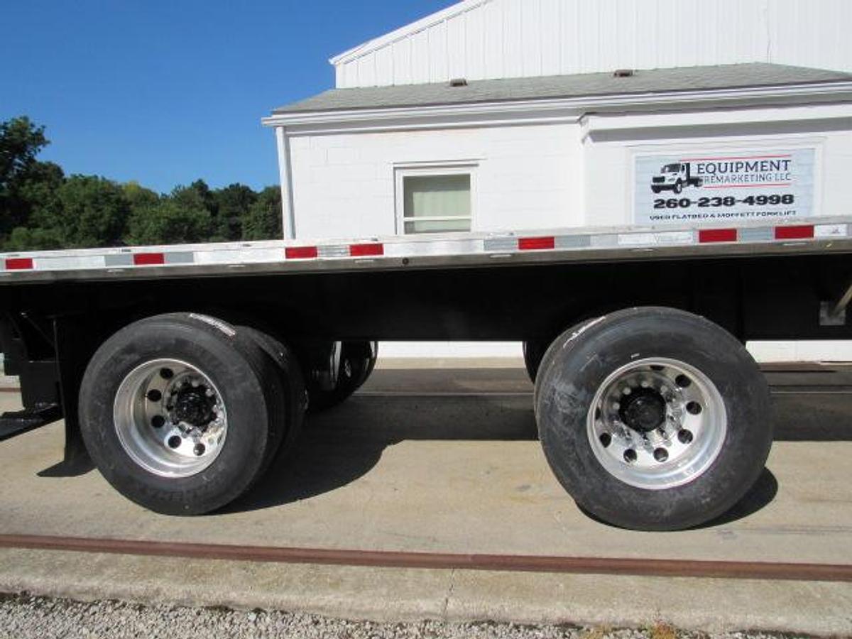 Used 2015 Great Dane Trailers 48 X 102 Aluminum Combo Flatbed Moffett Trailer