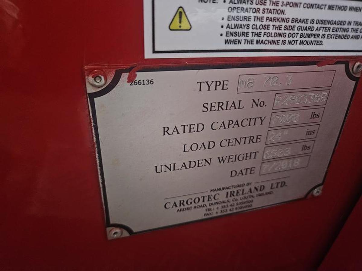 Used 2018 Moffett M8 70.3