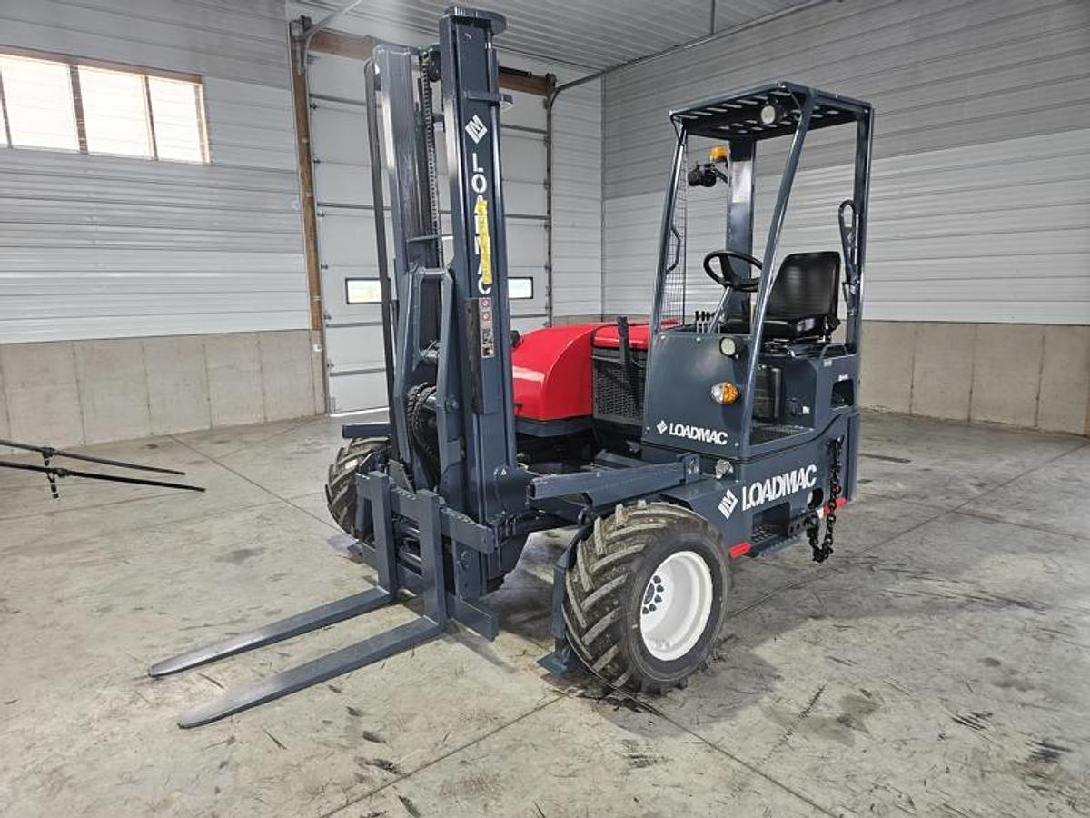 Used 2018 LOADMAC 825.4P 4Way Forklift w/Extended Reach