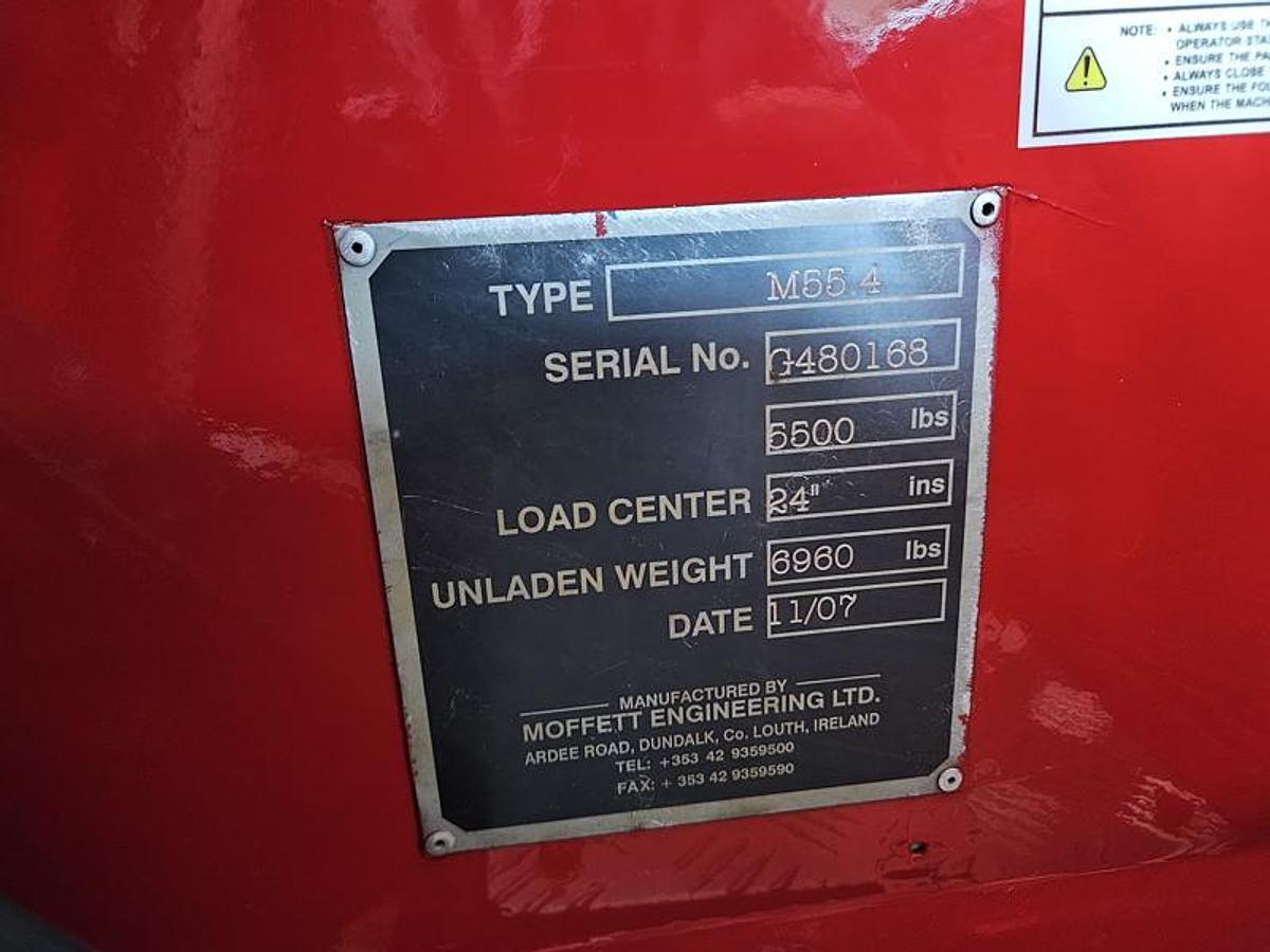 Used 2007  Moffett M 55.4  4 Way