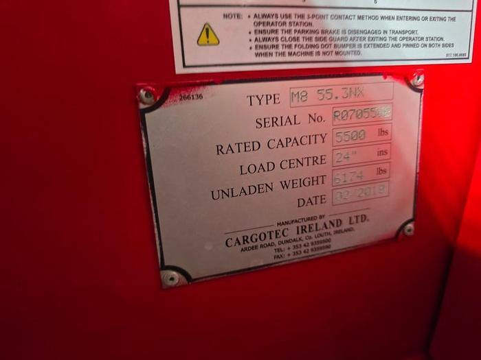 Used 2018 Moffett M8 55.3NX