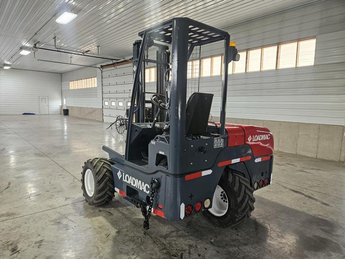 Used 2018 LOADMAC 825.4P 4Way Forklift w/Extended Reach