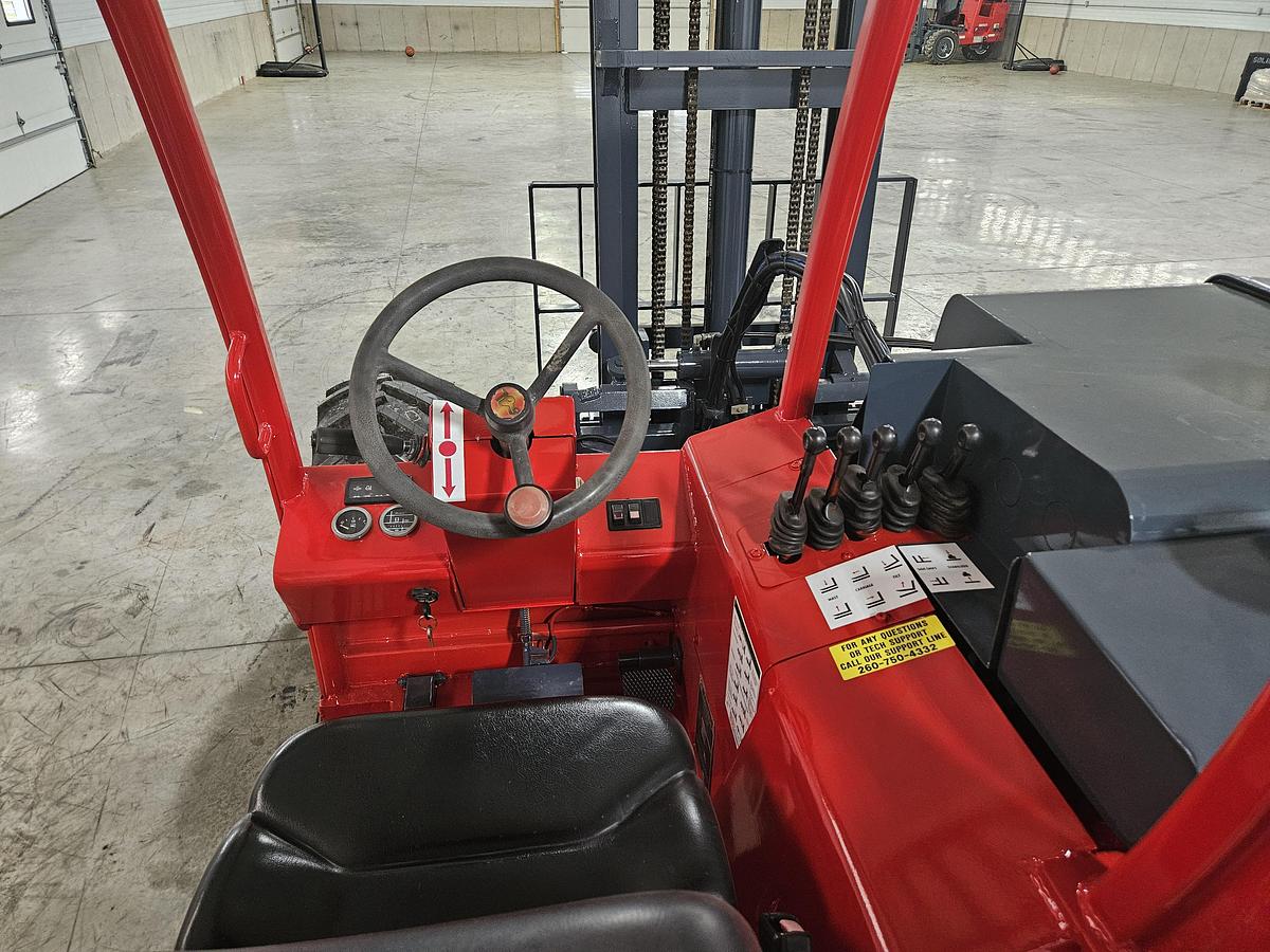 Used 2009 Manitou TMV55HT Telescopic Boom 10' Lift Height