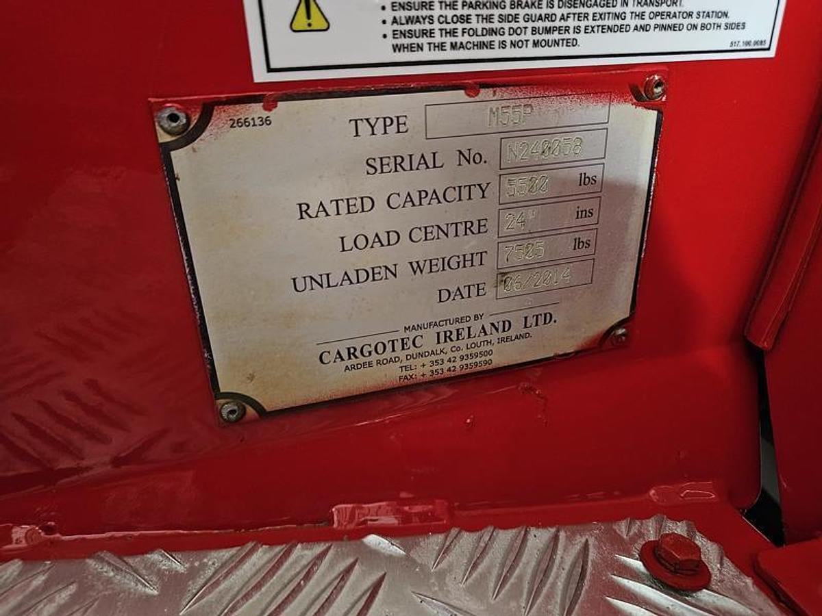 Used 2012 Moffett M55P with Extended Reach