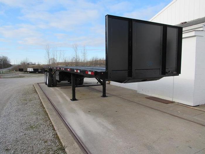 Used 2016 Great Dane Trailers 36' 6" X 102" Flatbed Moffett Trailer