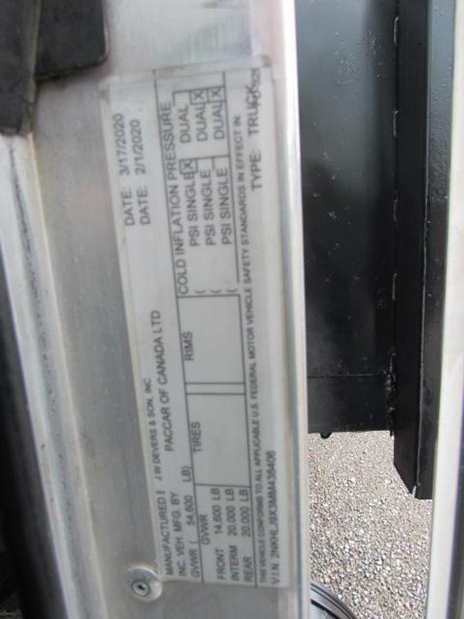 Used 2021 Kenworth T370 Flatbed Truck