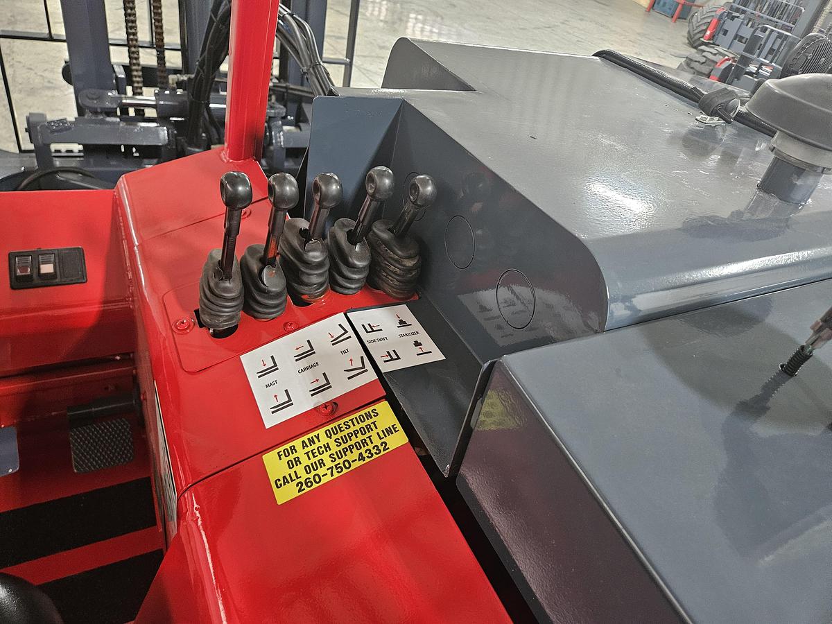 Used 2009 Manitou TMV55HT Telescopic Boom 10' Lift Height