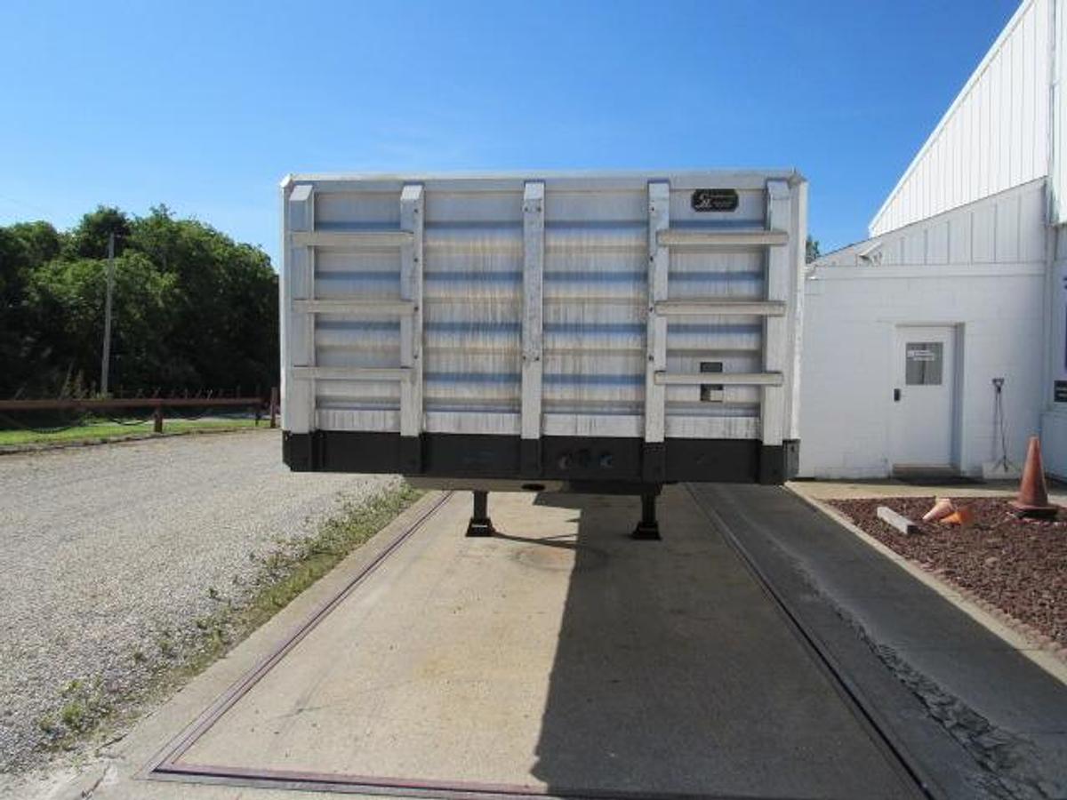 Used 2015 Great Dane Trailers 48 X 102 Aluminum Combo Flatbed Moffett Trailer
