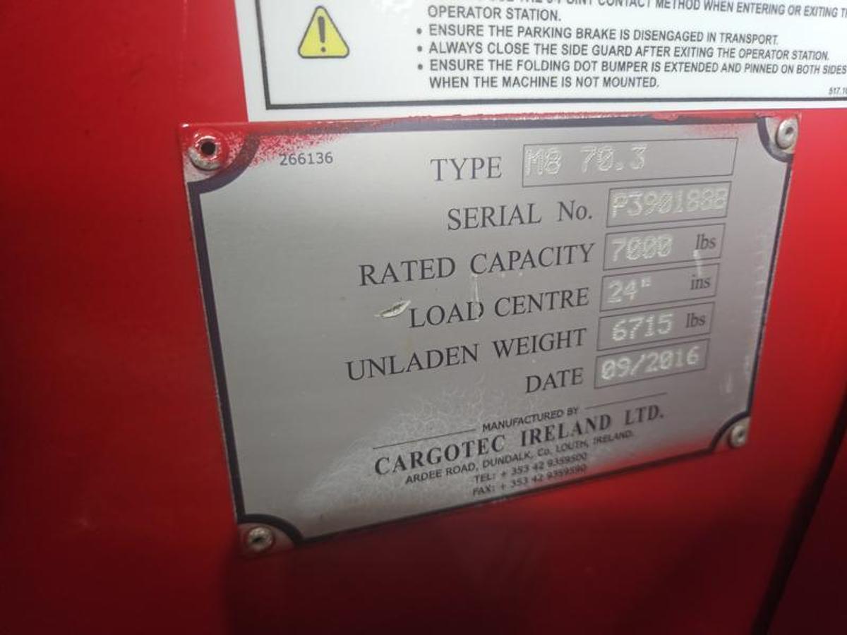 Used 2016 Moffett M8 70.3