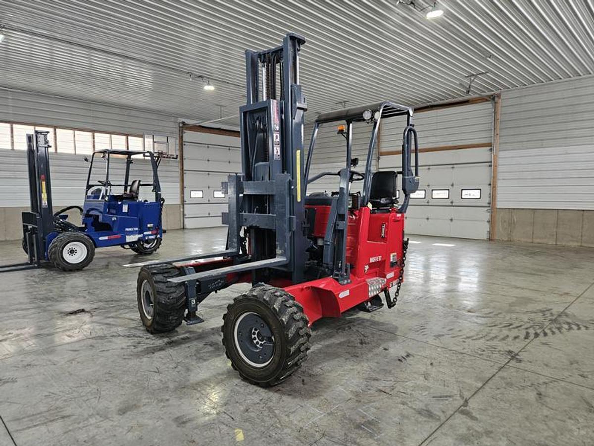Used 2012 Moffett M 55.4P 4 Way With Extended Reach