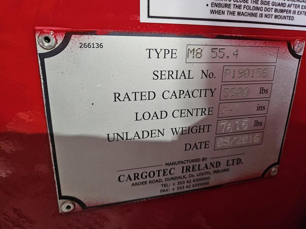 Used 2016 Moffett M8 55.4  4 Way