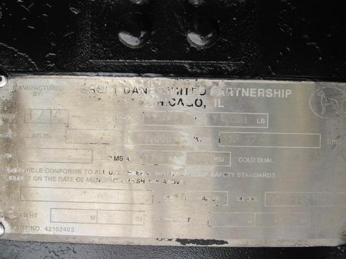 Used 2015 Great Dane Trailers 48' X 102" Flatbed Moffett Trailer