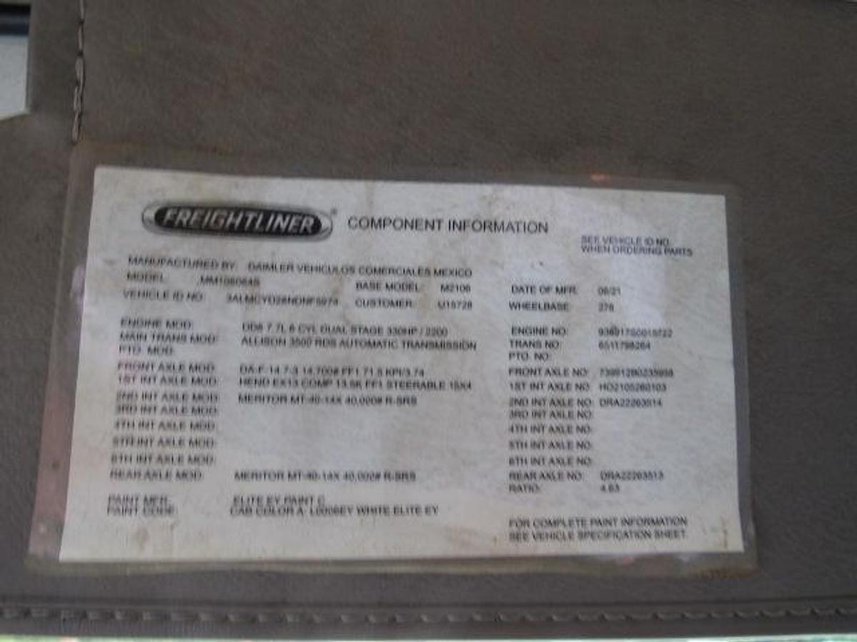 Used 2022 Freightliner M2 106