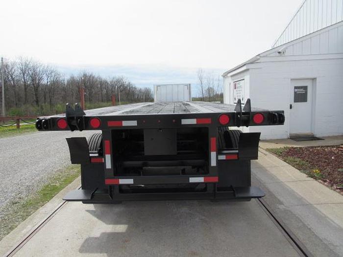 Used 2015 Great Dane Trailers 48' X 102" Flatbed Moffett Trailer