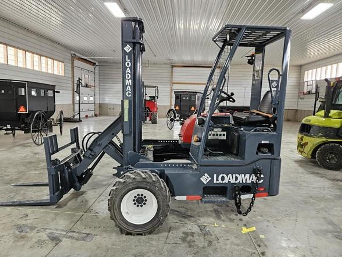Used 2018 LOADMAC 825  2 Way Forklift w/Extended Reach