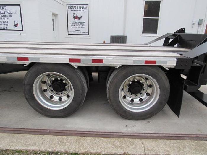 Used 2016 Utility 48' X 102" Alum/Steel Combo Step Deck Trailer Forklift Mount.