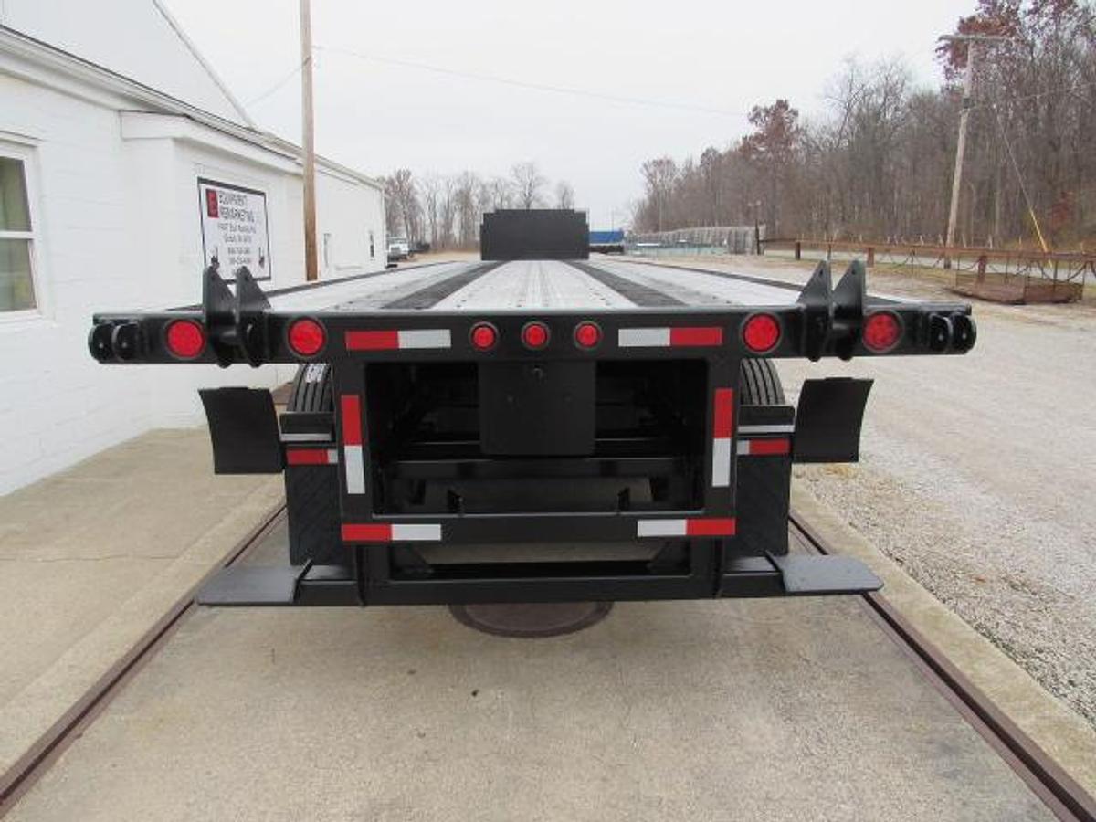 Used 2014 Great Dane Trailers 48' X 102" Aluminum Combo Flatbed Moffett Trailer