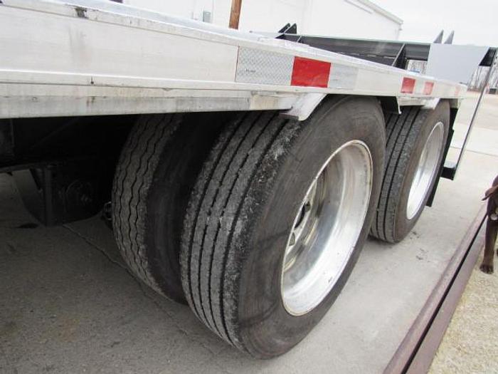 Used 2016 Utility 48' X 102" Alum/Steel Combo Step Deck Trailer Forklift Mount.