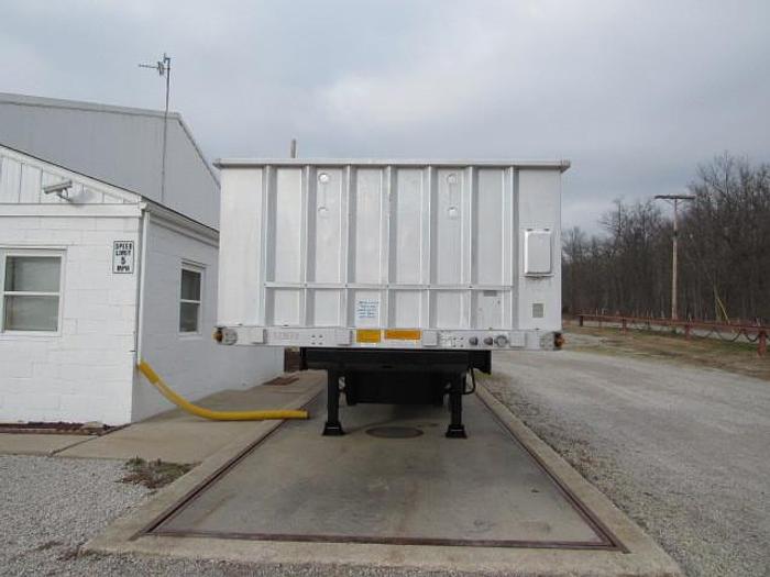 Used 2016 Utility 48' X 102" Alum/Steel Combo Step Deck Trailer Forklift Mount.