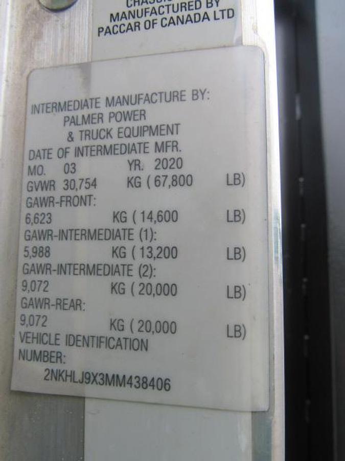 Used 2021 Kenworth T370 Flatbed Truck