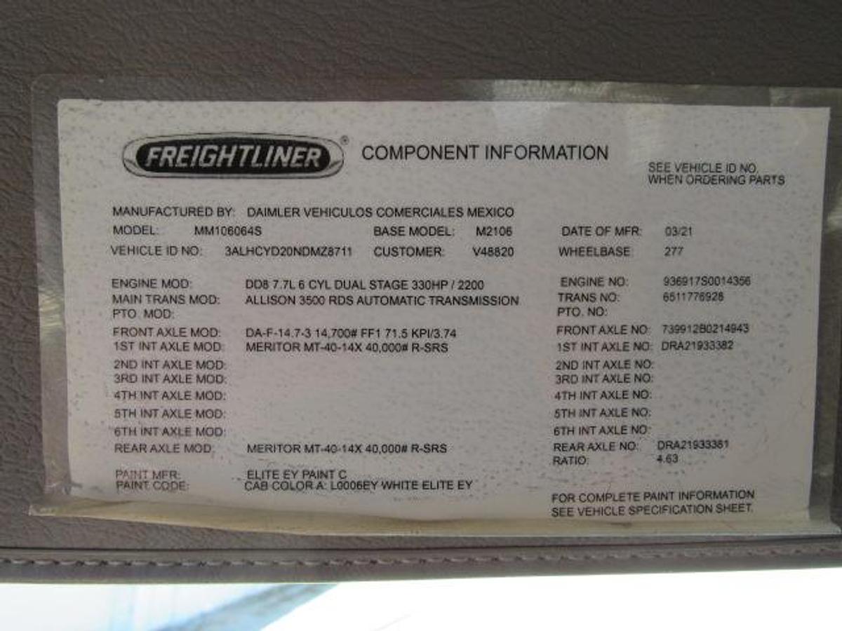 Used 2022 Freightliner M2 106