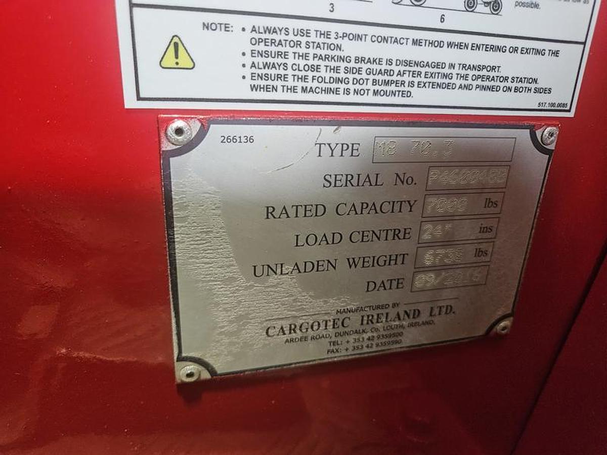 Used 2016 Moffett M8 70.3