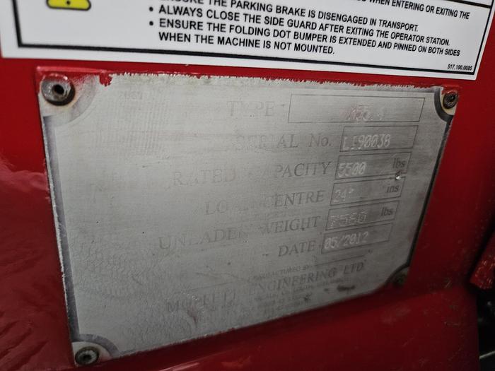 Used 2012 Moffett M55.4  4 Way