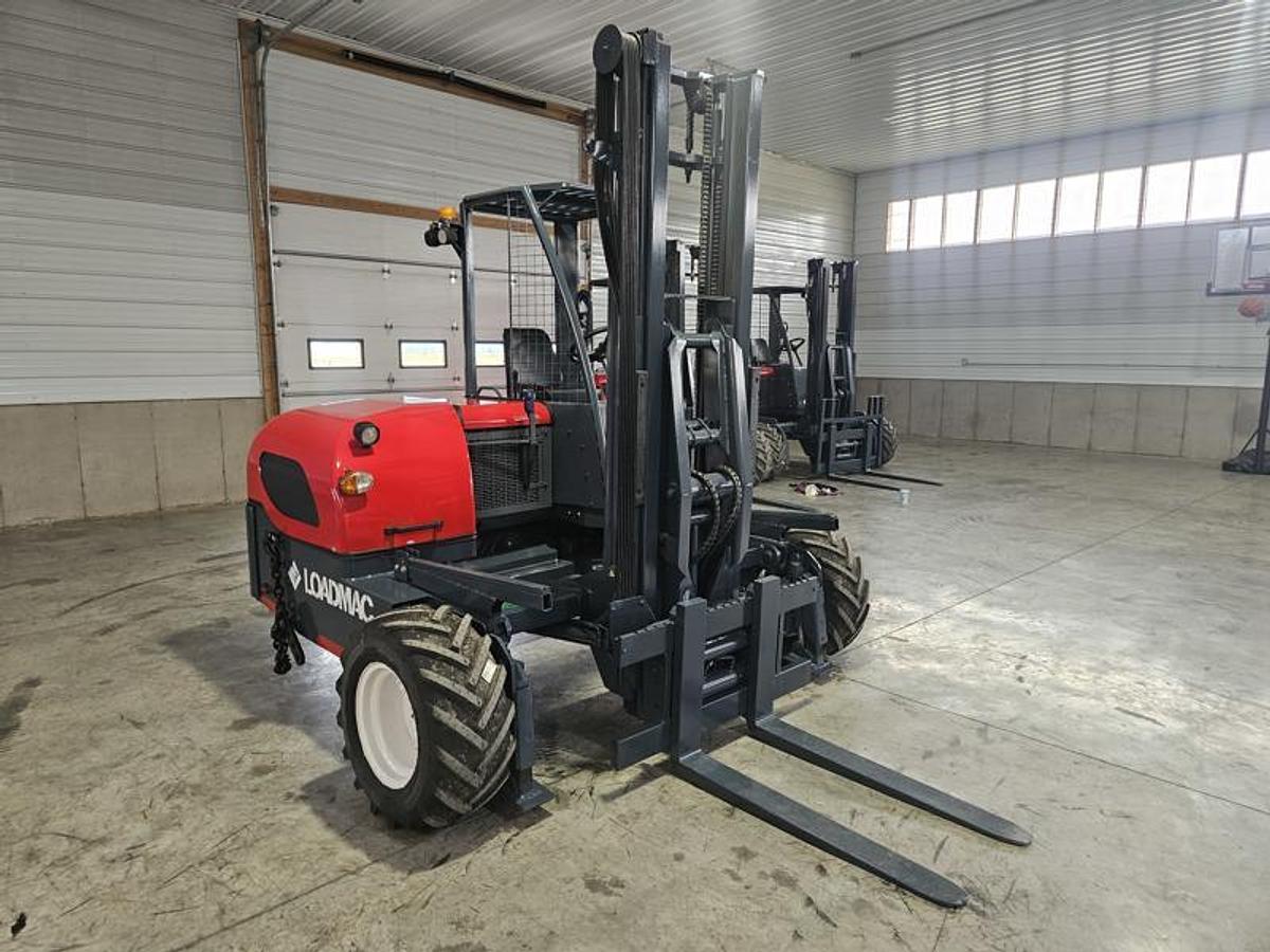 Used 2018 LOADMAC 825.4P 4Way Forklift w/Extended Reach