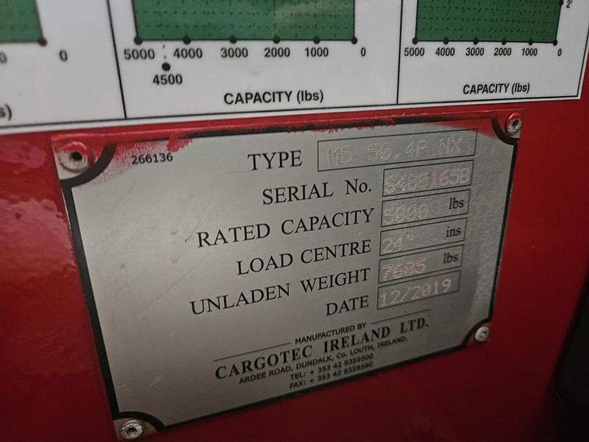 Used 2019  Moffett M5 50.4PNX  4 Way