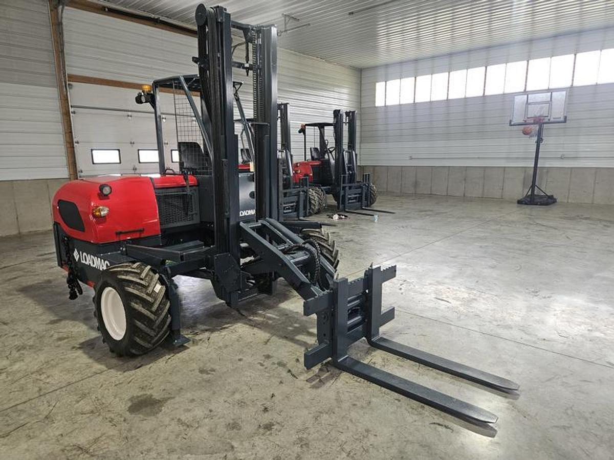 Used 2018 LOADMAC 825.4P 4Way Forklift w/Extended Reach