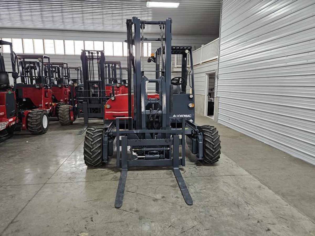 Used 2018 LOADMAC 825.4P   4 Way Forklift w/Extended Reach