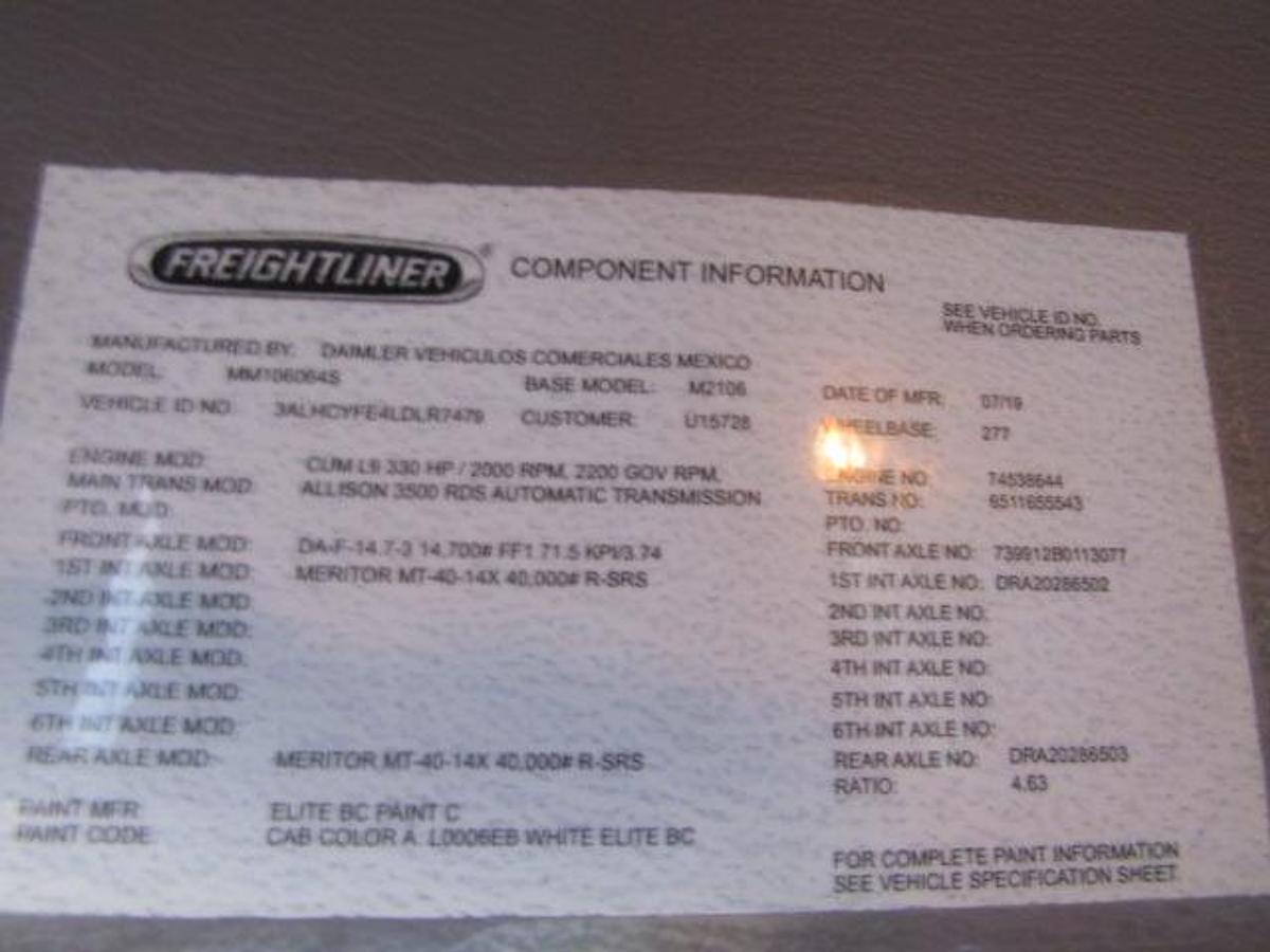 Used 2020 Freightliner M2 106