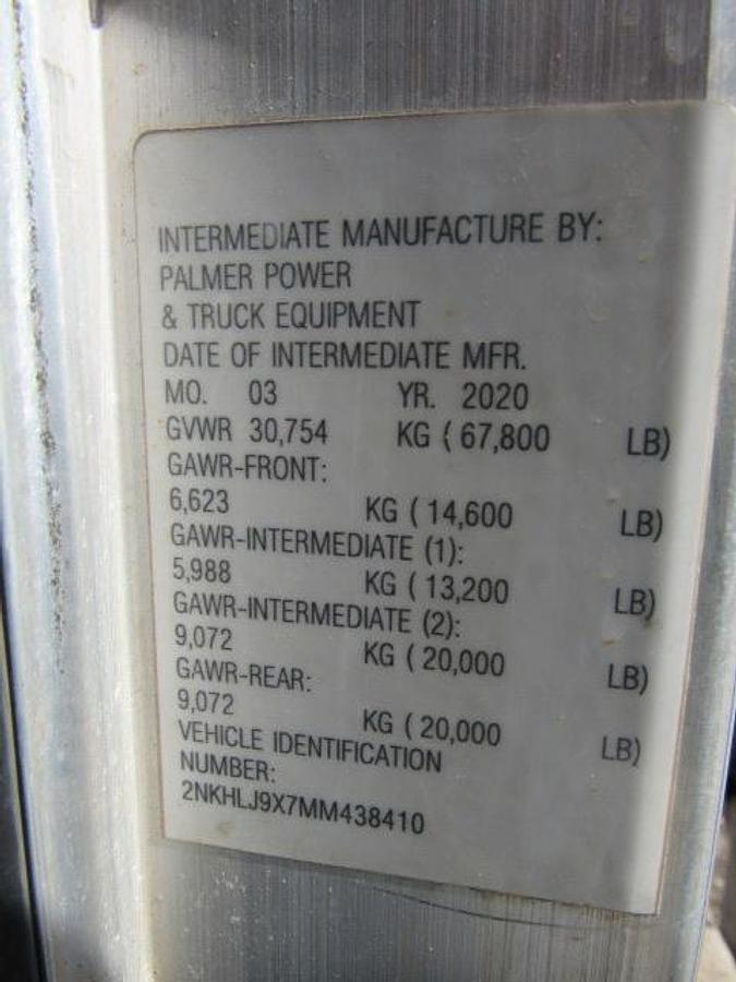 Used 2021 Kenworth T370 Flatbed Truck