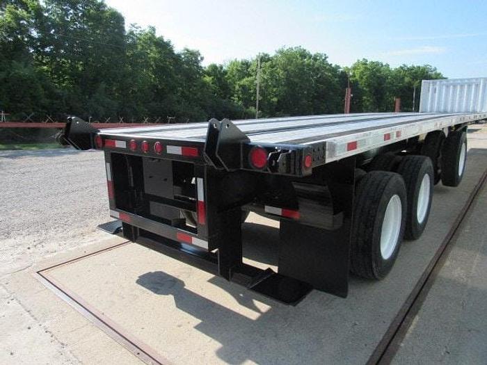 Used 2013 Utility 45' X 102 Aluminum/Steel Combo Flatbed Princeton/Moffett Trailer