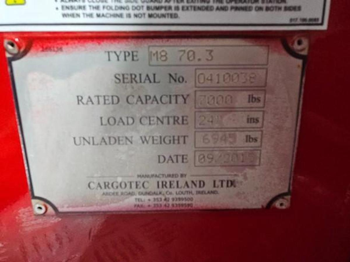 Used 2015 Moffett M8 70.3