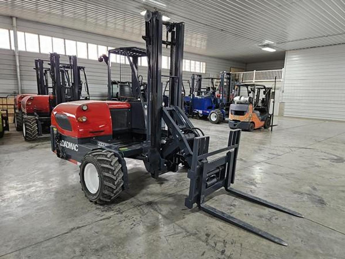 Used 2018 LOADMAC 825  2 Way Forklift w/Extended Reach