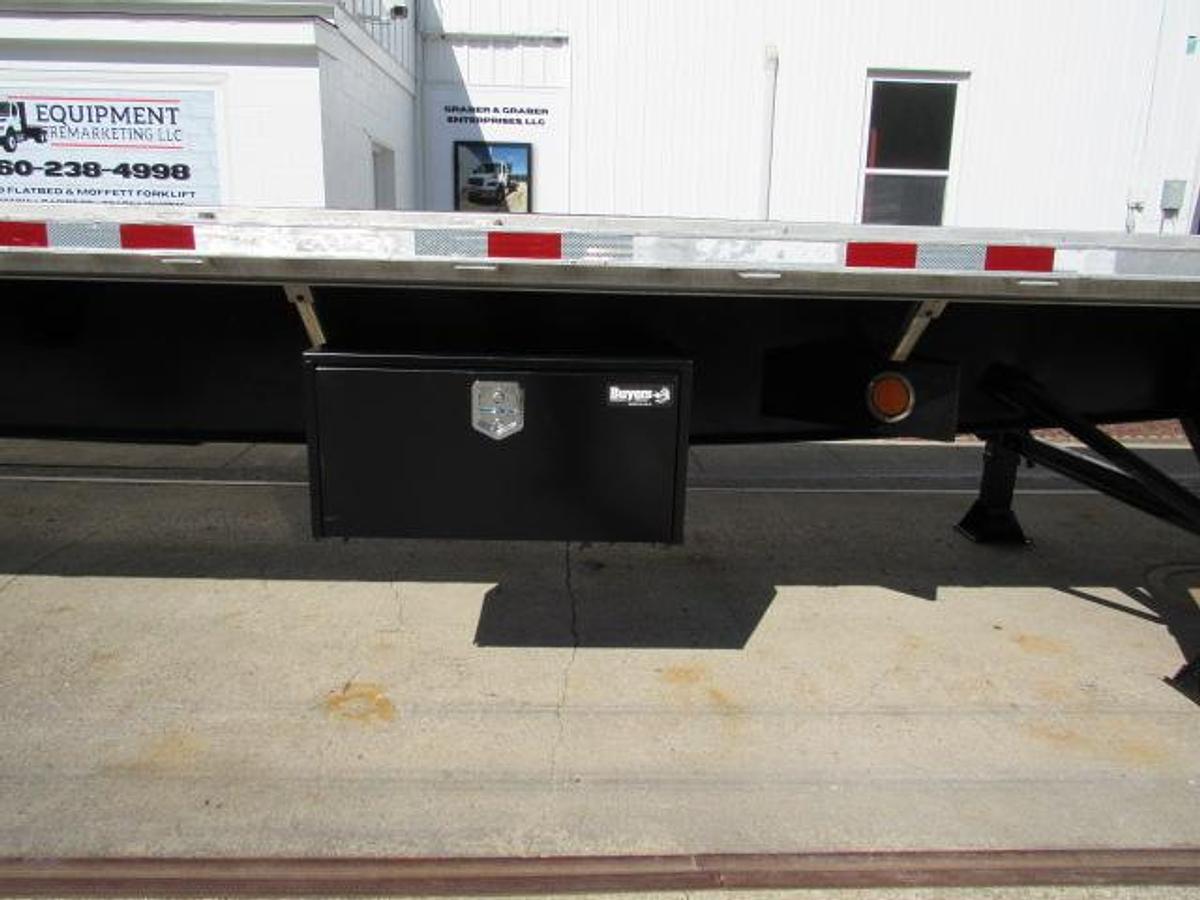 Used 2015 Great Dane Trailers 48 X 102 Aluminum Combo Flatbed Moffett Trailer