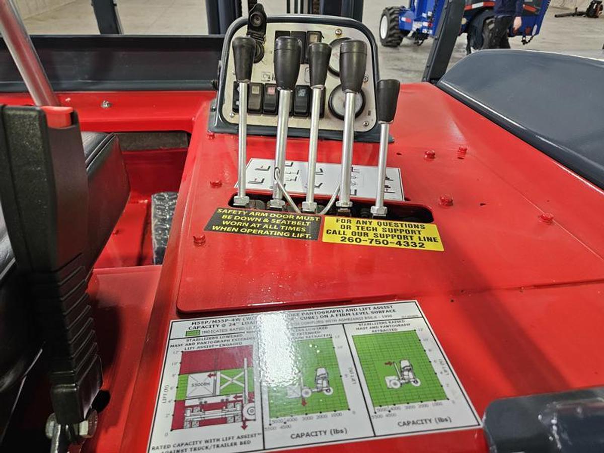 Used 2012 Moffett M 55.4P 4 Way With Extended Reach