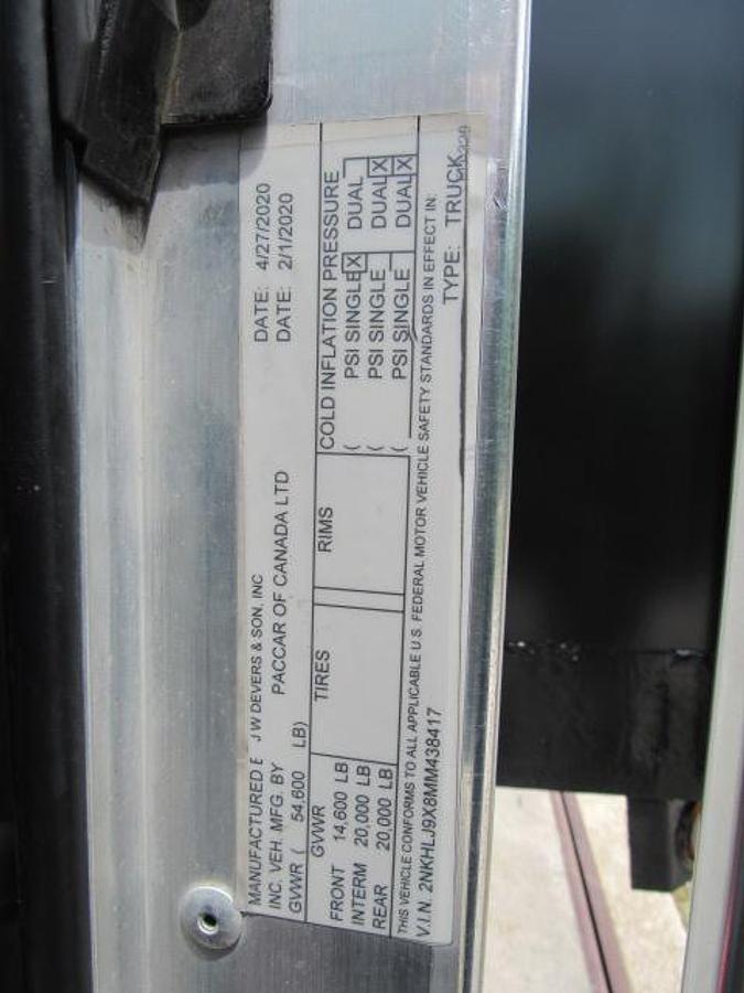 Used 2021 Kenworth T370 Flatbed Truck