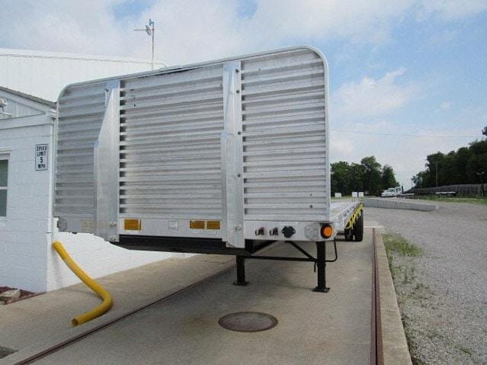 Used 2012 Utility 48' X 102  Flatbed Princeton/Moffett Trailer