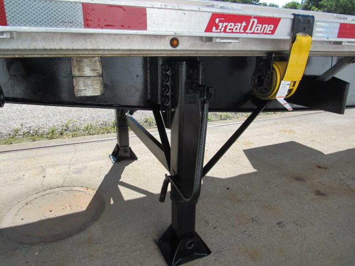 Used 2015 Great Dane Trailers 48 X 102 Aluminum Combo Flatbed Moffett Trailer