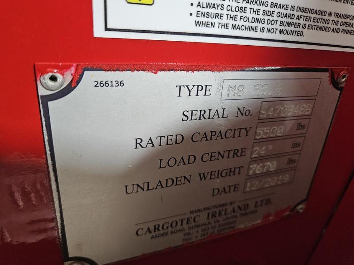 Used 2019 Moffett M8 55.4 4 Way