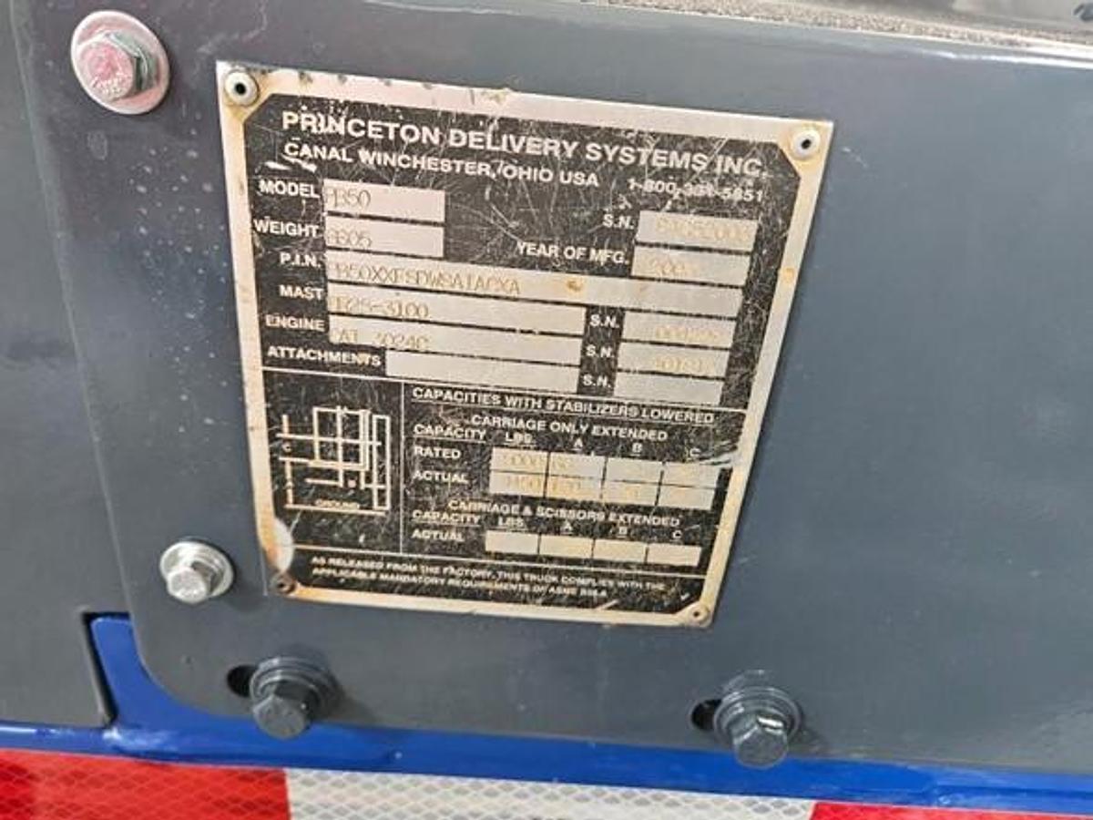 Used 2003 Princeton PB50