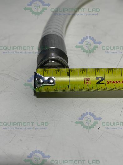 Used Sani-Tech  STHT-WR-WR-0500 84" Silicone Hose w/ 1/2" Sanitary Fitting