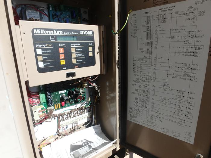 Used Pace Company P-36 Air Handler With York Chiller - Outside