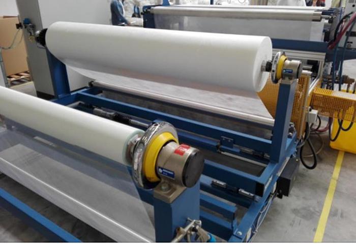 Gebraucht (FGL-1) - Dry fiber and laminate coating production unit (Fiber glass line) - 2000mm
