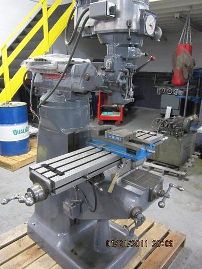 Bridgeport Mill Series 42" 2J 1.5 hp