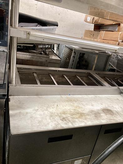 Used 6 ft Stainless Steel Table with side guards