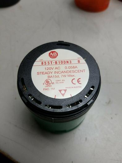 Used Allen Bradley 855T-BPM25 Ser B, 855T-B10DN3 Ser B, 855T-B10DN4 Ser B,